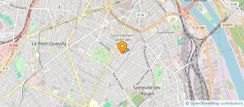 localisation de l'entreprise DE FIL EN AIGUILLE à ROUEN