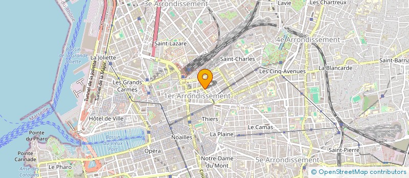 localisation de l'entreprise DE FIL EN AIGUILLE à MARSEILLE