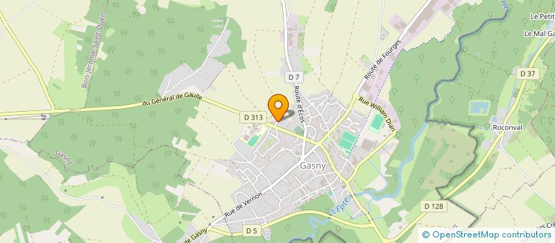 localisation de l'entreprise DE FIL EN AIGUILLE  GASNY