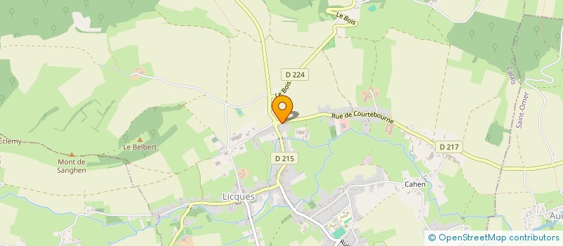 localisation de l'entreprise DE FIL EN AIGUILLE AU PAYS DE LICQUES  LICQUES