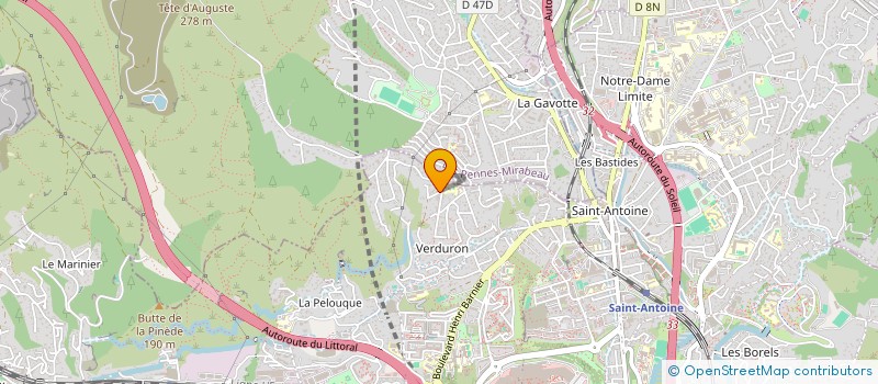 localisation de l'entreprise DE FIL EN ART à MARSEILLE