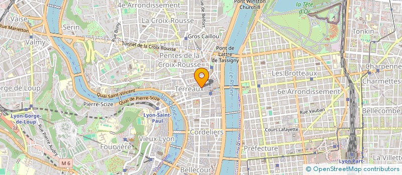 localisation de l'entreprise DE FIL EN ETOFFE à LYON