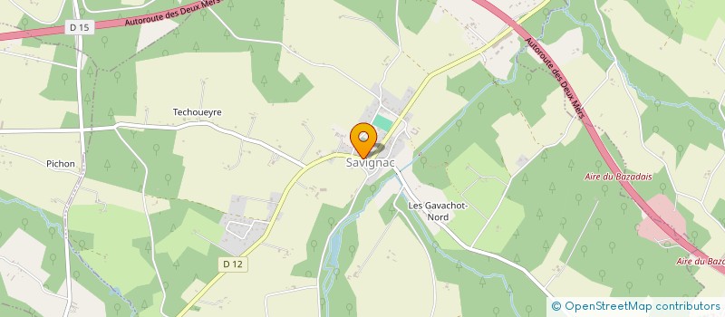 localisation de l'entreprise DE FIL EN INSTRU  SAVIGNAC