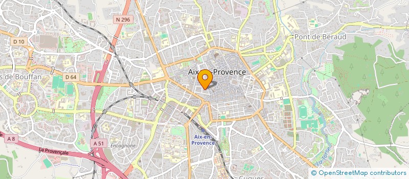 localisation de l'entreprise DE FIL EN REVES  AIX-EN-PROVENCE