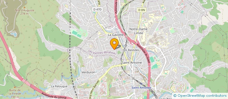 localisation de l'entreprise DE FIL EN VAPEUR à LES PENNES-MIRABEAU