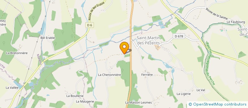 localisation de l'entreprise DE FIL ET DE BOUT à SAINT-MARTIN-DES-PEZERITS