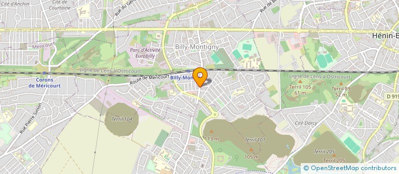 localisation de l'entreprise DE FILS EN AIGUILLES ET AUX FOURNEAUX à BILLY-MONTIGNY