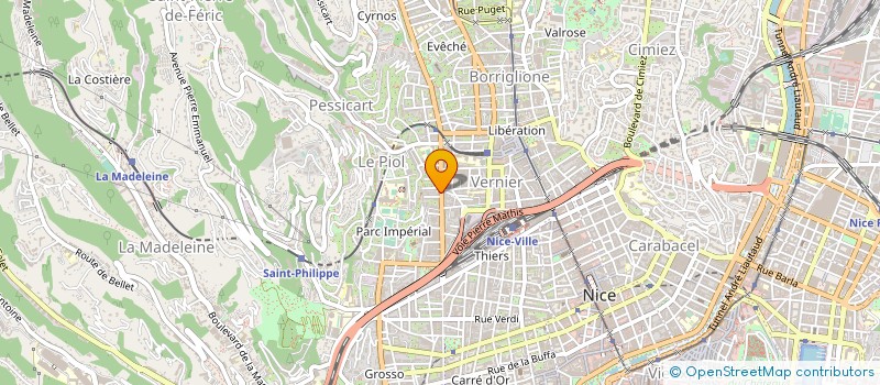 localisation de l'entreprise DE FILS ET DE LIENS  NICE