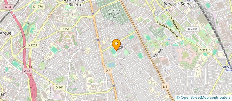 localisation de l'entreprise DE FINANCEMENT DE RASSEMBLEMENT SOLIDARITE DEMOCRATIE à VILLEJUIF