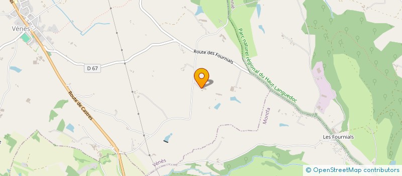 localisation de l'entreprise DE FLESVIC  VENES