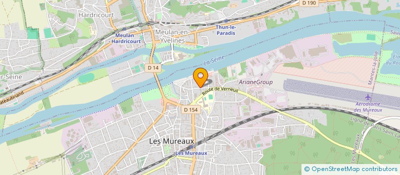 localisation de l'entreprise DE FLORENCE IT CONSULTING à LES MUREAUX