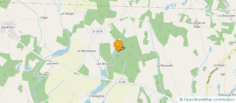 localisation de l'entreprise DE FOND LIEVRE à PEYRILHAC