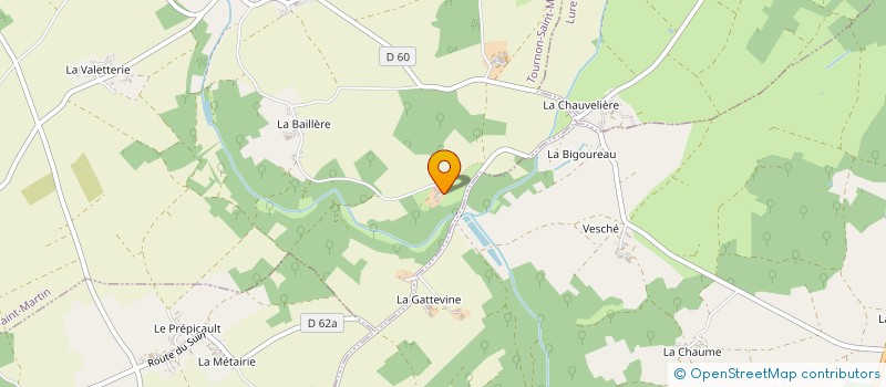 localisation de l'entreprise DE FONTERLAND à TOURNON-SAINT-MARTIN