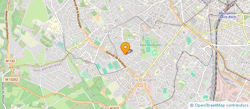 localisation de l'entreprise DE FOOT FAUTEUIL à MONTPELLIER