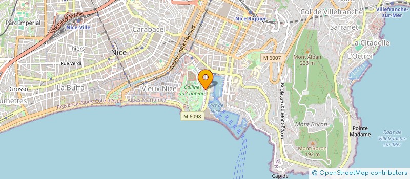 localisation de l'entreprise DE FORESTA à NICE