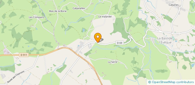 localisation de l'entreprise DE FOURNIES à LE BAS SEGALA