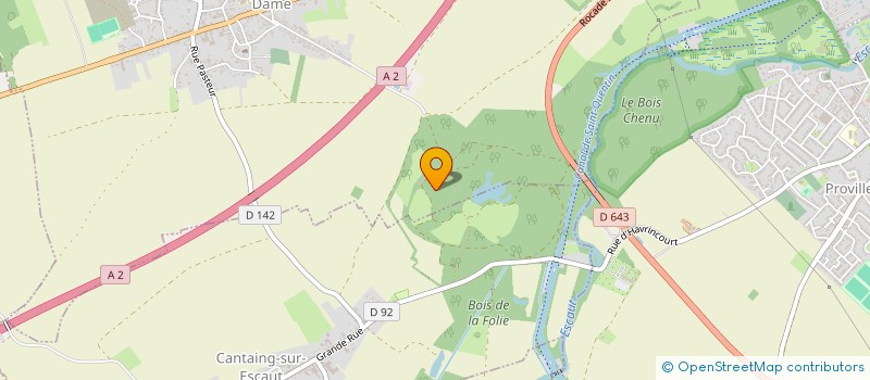 localisation de l'entreprise DE FRANCQUEVILLE  BOURLON