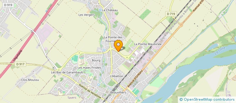 localisation de l'entreprise DE FREITAS BATIMENT SARL à BEAUGENCY