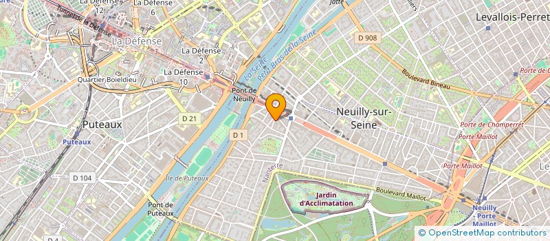localisation de l'entreprise DE FREITAS PRESSING à NEUILLY-SUR-SEINE