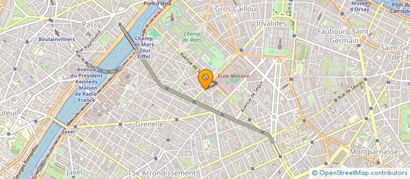 localisation de l'entreprise DE & G  PARIS