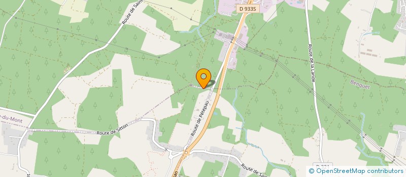 localisation de l'entreprise DE GANGA  HAUT-MAUCO