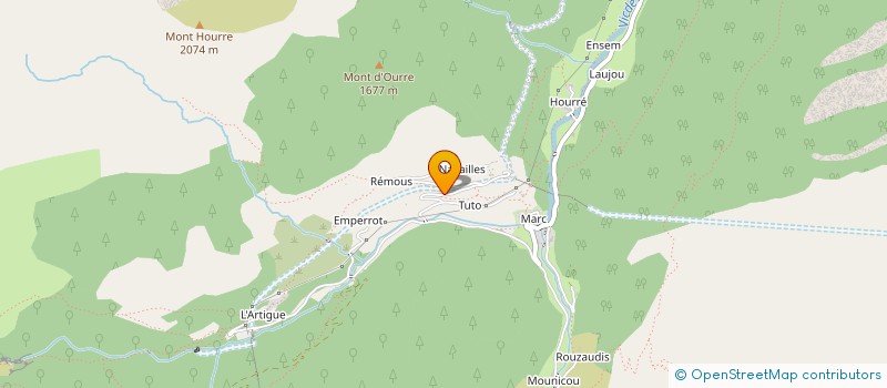 localisation de l'entreprise DE GAOUGET à AUZAT