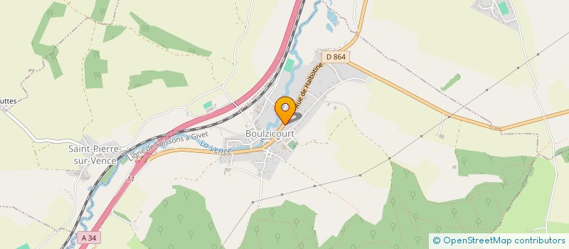 localisation de l'entreprise DE GASPERI à BOULZICOURT