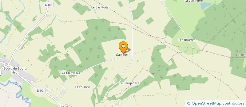 localisation de l'entreprise DE GASTINES à SAINT-JEAN-SAINT-GERMAIN