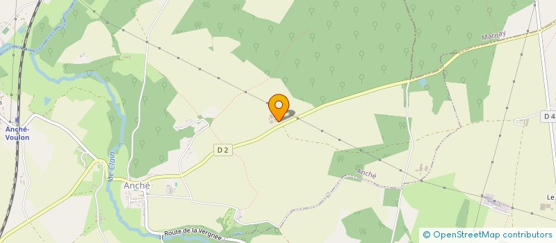 localisation de l'entreprise DE GATINE  ANCHE