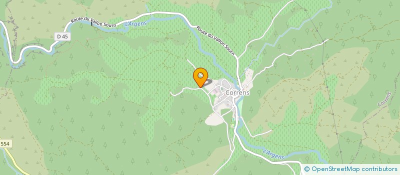 localisation de l'entreprise DE GAYASSU à CORRENS