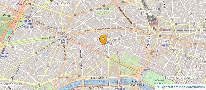 localisation de l'entreprise DE GEFFRIER  PARIS