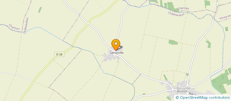 localisation de l'entreprise DE GENARVILLE à BOUVILLE