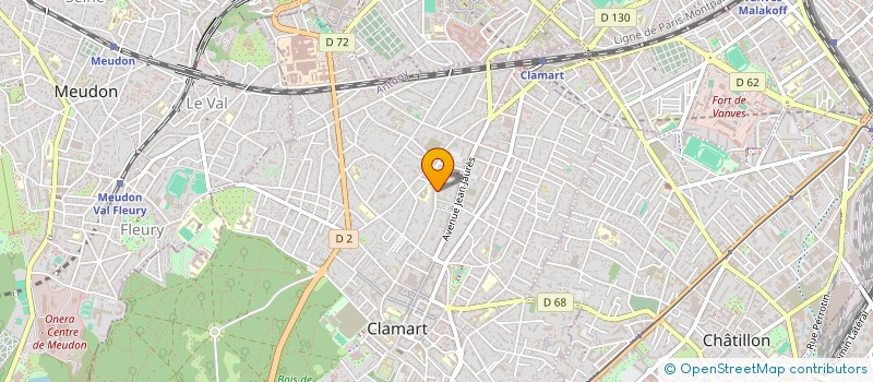 localisation de l'entreprise DE GERMAY DE CIRFONTAINE BRICE & PAULINE à CLAMART