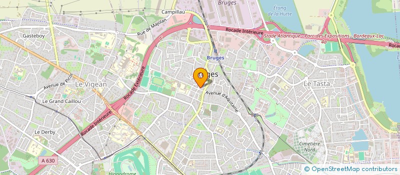 localisation de l'entreprise DE GONDI  BRUGES