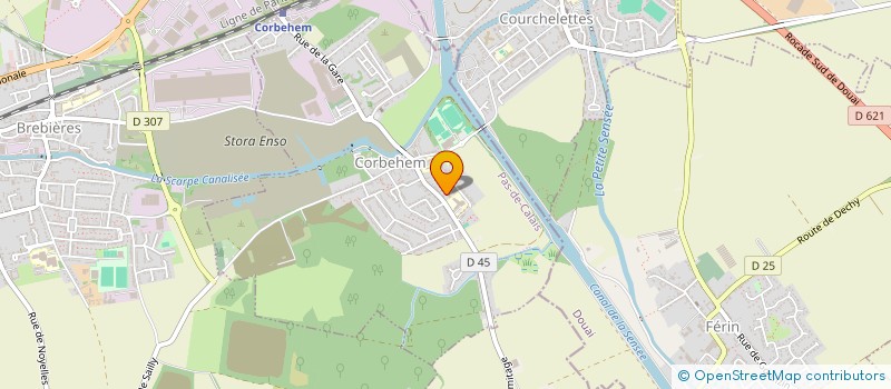 localisation de l'entreprise DE GOUY  CORBEHEM