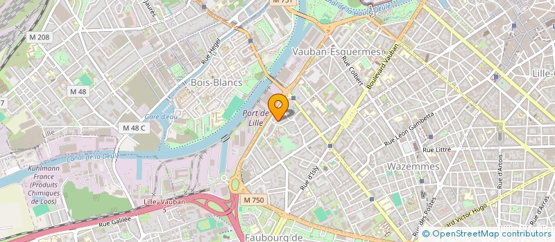 localisation de l'entreprise DE GRE DE GREEN à LILLE