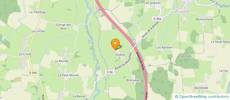 localisation de l'entreprise DE GROBOZ  VILLEMOTIER