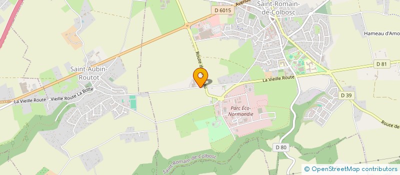 localisation de l'entreprise DE GROMESNIL à SAINT-ROMAIN-DE-COLBOSC