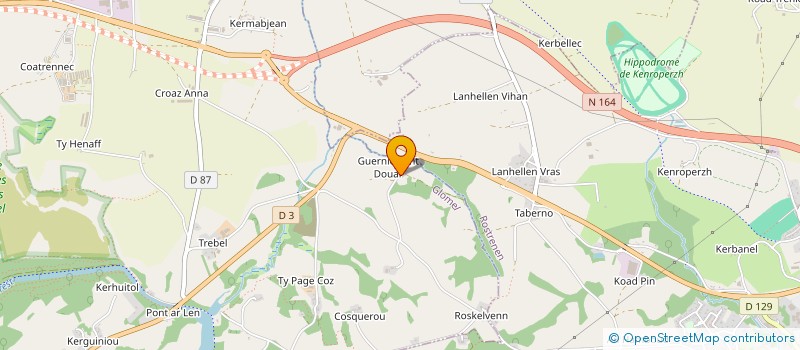 localisation de l'entreprise DE GUERNIC à GLOMEL