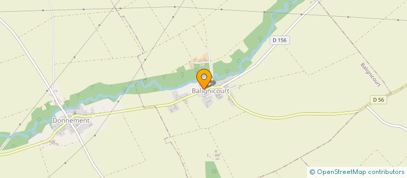 localisation de l'entreprise DE HANCOURT à BALIGNICOURT