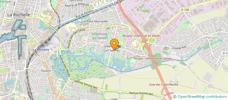 localisation de l'entreprise DE HANOI A LA ROCHELLE à LA ROCHELLE