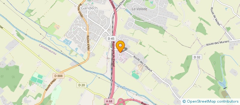 localisation de l'entreprise DE HAUT EN BOIS à GRAGNAGUE