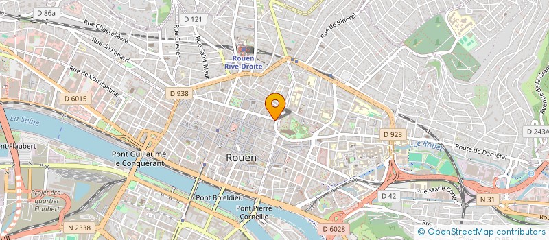 localisation de l'entreprise DE HEINZELIN-MIGNOT à ROUEN