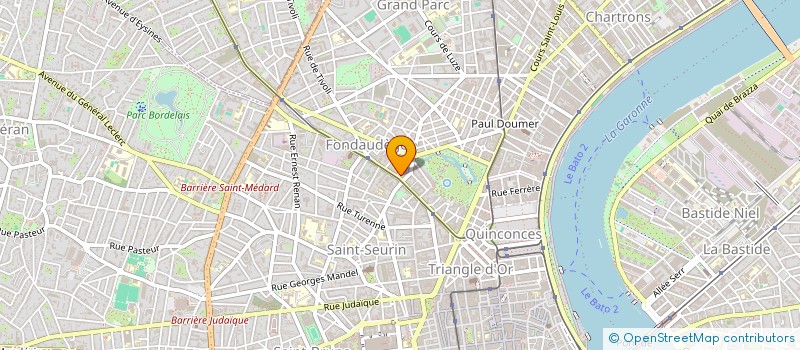 localisation de l'entreprise DE HELINSKI  BORDEAUX