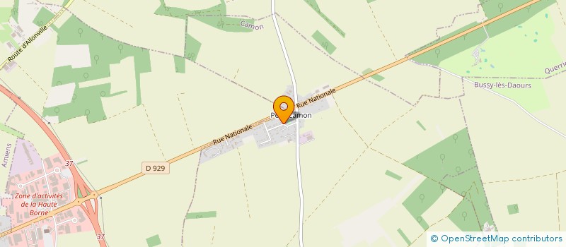 localisation de l'entreprise DE HEM IMMO  CAMON