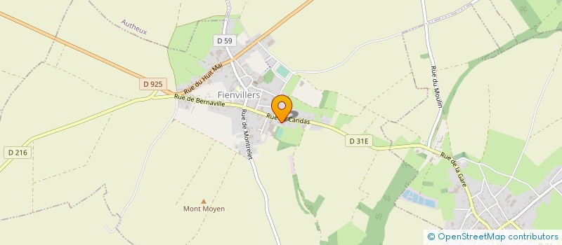 localisation de l'entreprise DE HORTA  FIENVILLERS