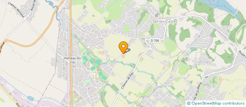 localisation de l'entreprise DE HOUERT à SERRES-CASTET