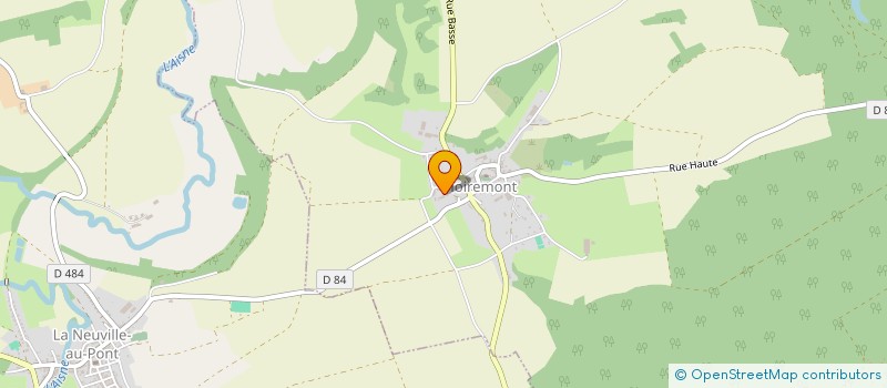 localisation de l'entreprise DE HUTION  MOIREMONT