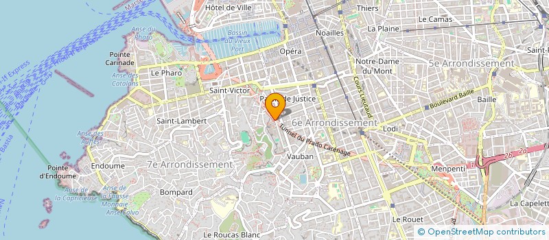 localisation de l'entreprise DE IMMO à MARSEILLE