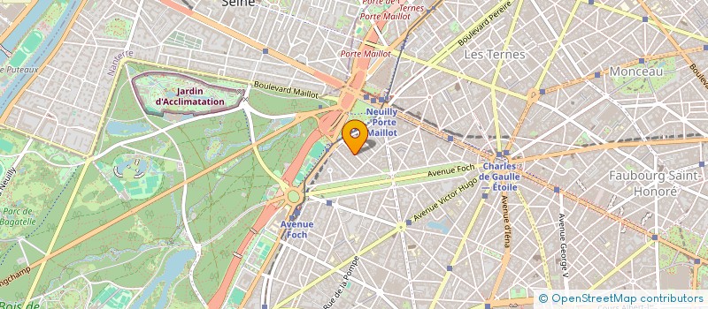 localisation de l'entreprise DE JERONIMO  PARIS